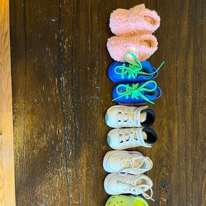 Gently worn baby shoes! A shoe bundle, a shoe for every occasion